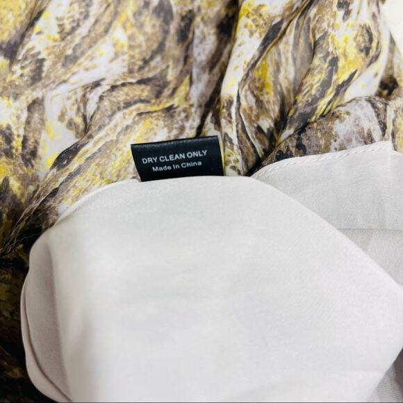 Jenni Kayne Long Sleeve Dress in Grey Multi Snake print Size S - Picture 14 of 14